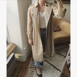 Burberry Tan Trench Coat